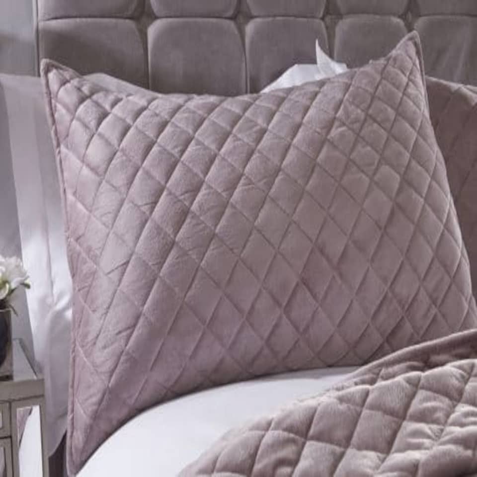 image 1 of Banbury Bedspread Heather Pink | Pink