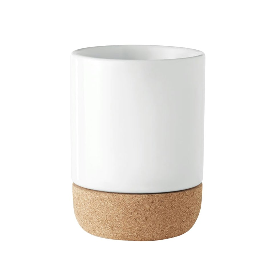 image 1 of MidOcean Subcork Cork 300ml Mug - White - One Size