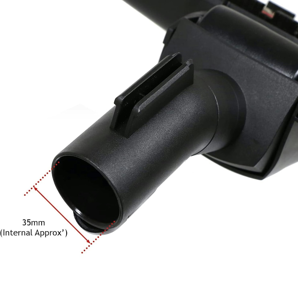 image 1 of SPARES2GO Turbo Brush Head for Russell Hobbs Vacuum Turbine Floor Tool RHCV1611 RHCV3101 RHCV3601 RHCV4101 (35mm)
