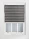 image 2 of Day and Night Zebra Roller Blind 235cm Wide x 210cm Long | Grey | Dark Grey