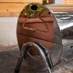 image 7 of Portable Barrel Style Charcoal Camping Barbecue / BBQ