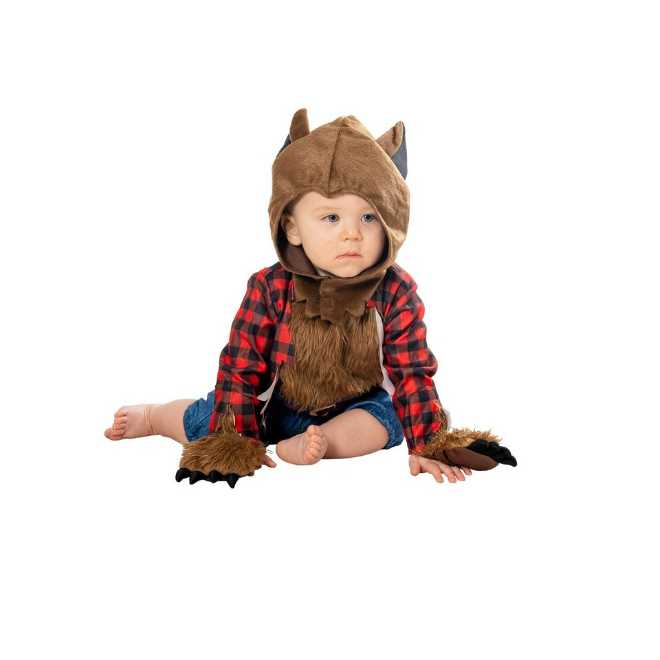 image 1 of Bristol Novelty Toddler Werewolf Costume - Brown - 2-3 Years Brown | 2