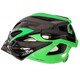 image 4 of AWE AweAeroLite In Mould Adult Bike Helmet Black/Green Large 58-61cm Crash Guarantee* | Black | Green