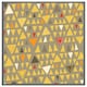 image 4 of Yellow geometric triangles (Picutre Frame) White | L