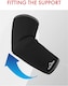image 3 of Vulkan Classic Elbow Support — Aerotherm Neoprene Moderate Support, Black (Size M) | Black | Black | M