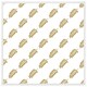 image 1 of Gold leaf pattern (Picture Frame) White | L