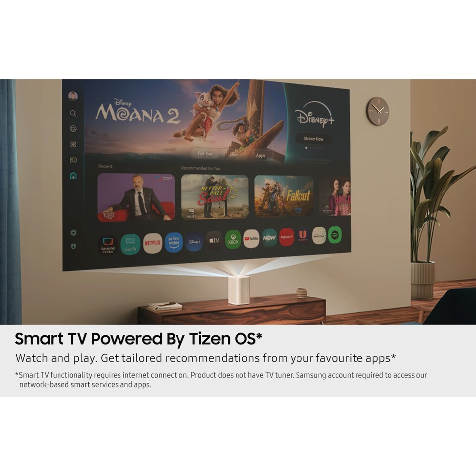 image 1 of Samsung The Premiere 5 SP-LPF5DSAXXXU Smart Full HD Home Cinema Projector