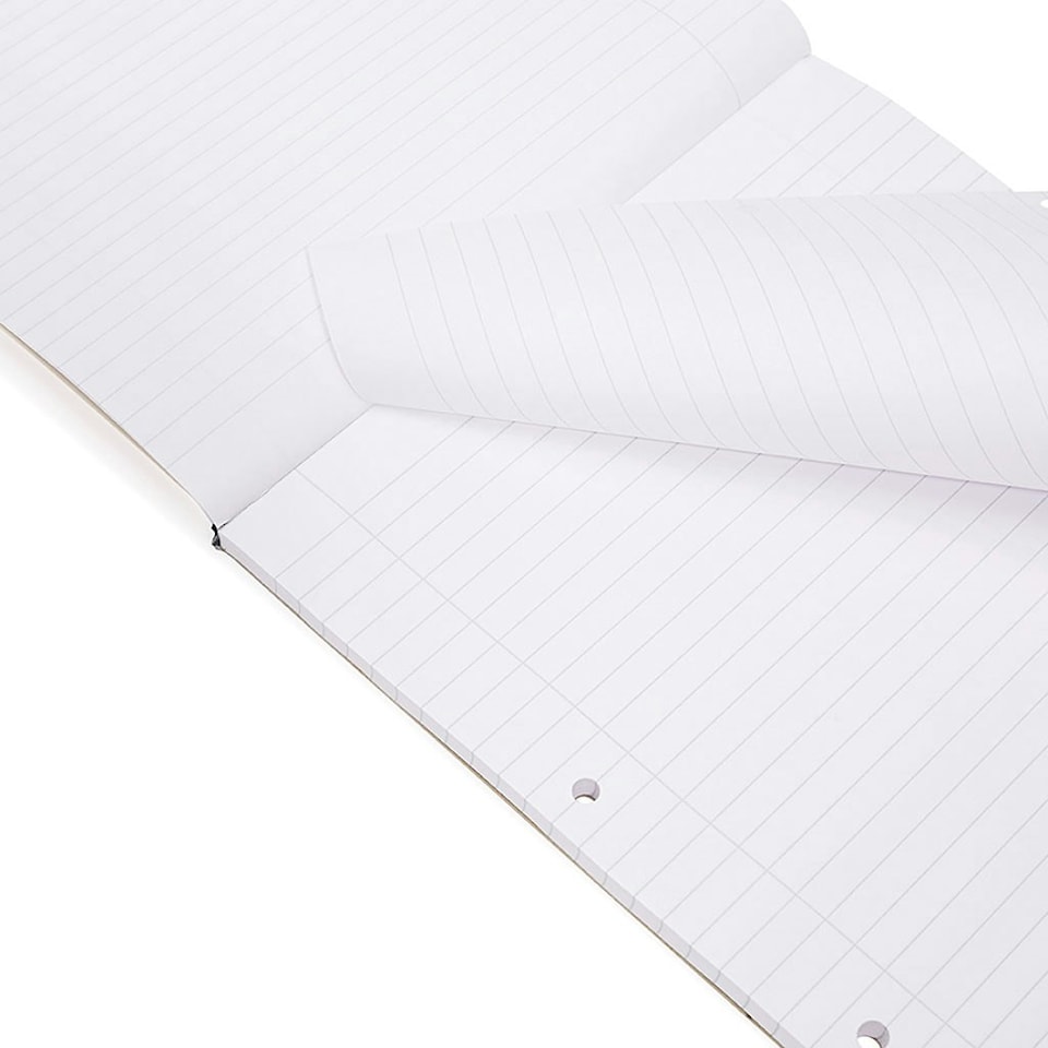 image 1 of Pack of 6 Rhino A4 80 Leaf 6mm Lined with Margin Refill Pads