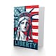 image 2 of Statue Of Liberty American Icon Greetings Card