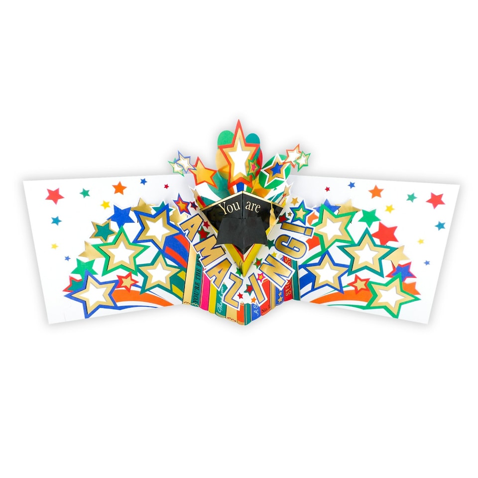 image 1 of Thank You Teacher Pop Up 3D Greeting Card