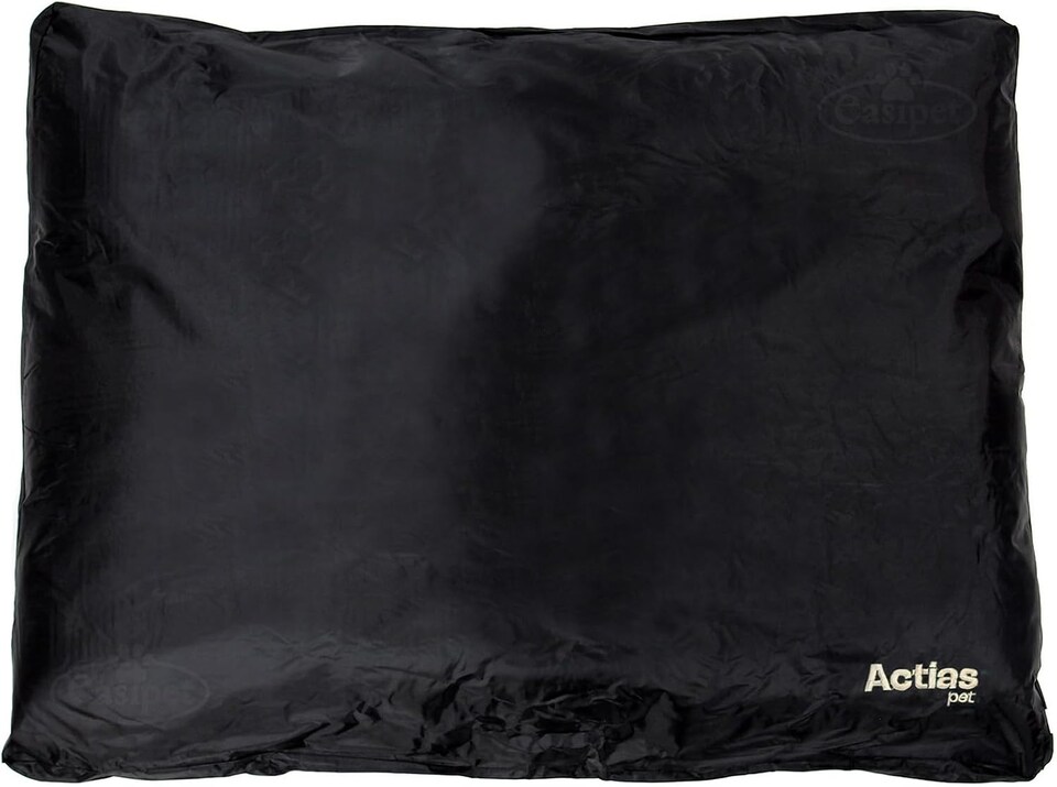 image 1 of Actiaspet - Large Waterproof Dog Bed (Black, Large)