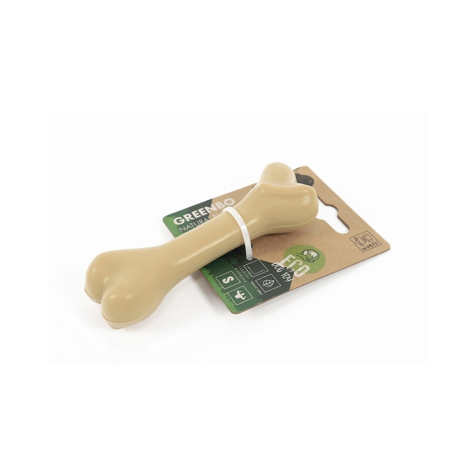 image 1 of M-PETS GREENBO Natural Rubber Bones - Small