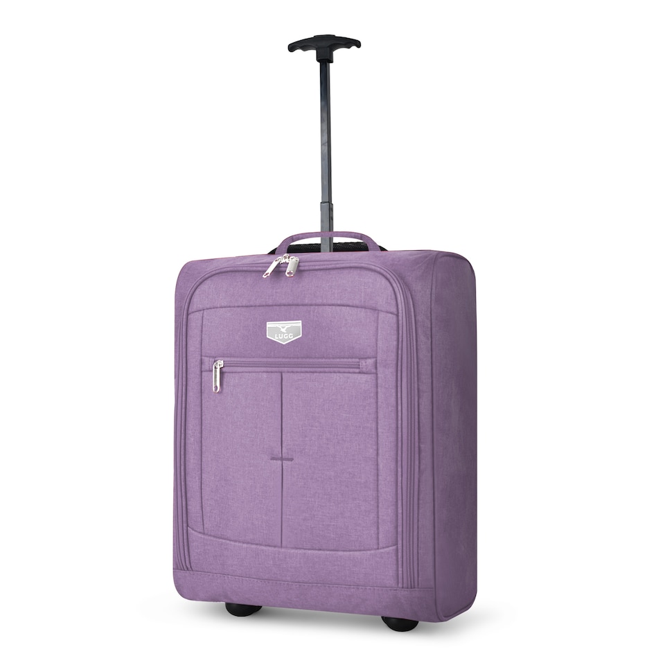 image 1 of Lugg Jupiter Soft Cabin Bag 55x40x20cm Lightweight Wheeled Trolley Ryanair Size
