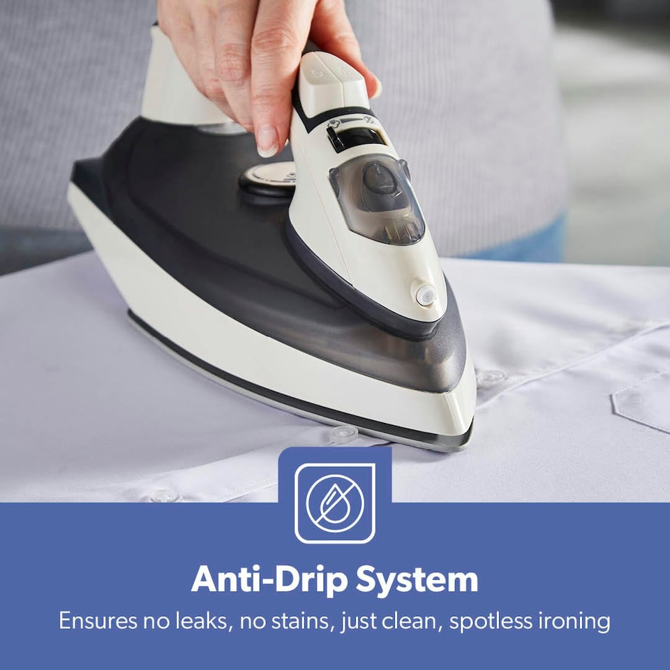 image 1 of GEEPAS Steam Iron | 2200W Grey
