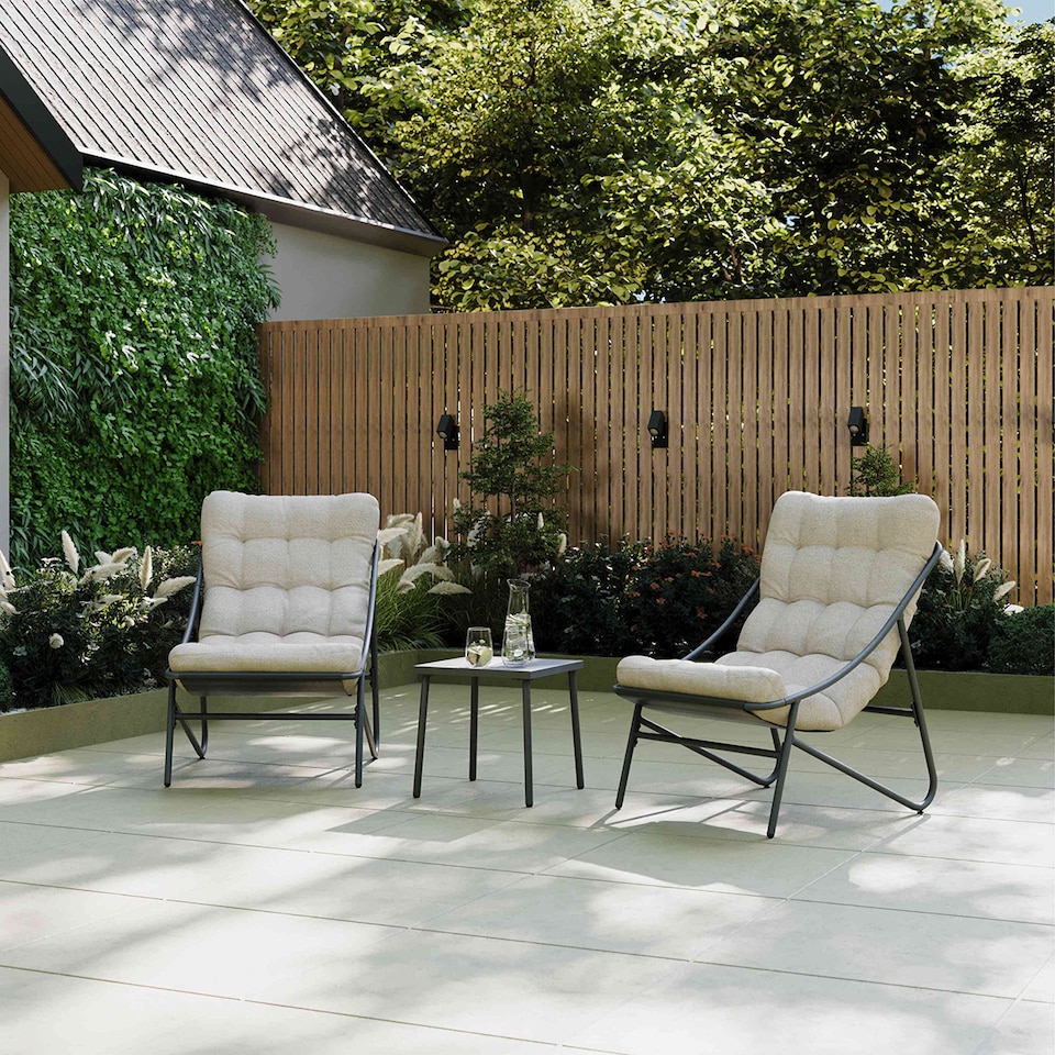 image 1 of Charles Bentley Porto 2 Seater Bistro Set