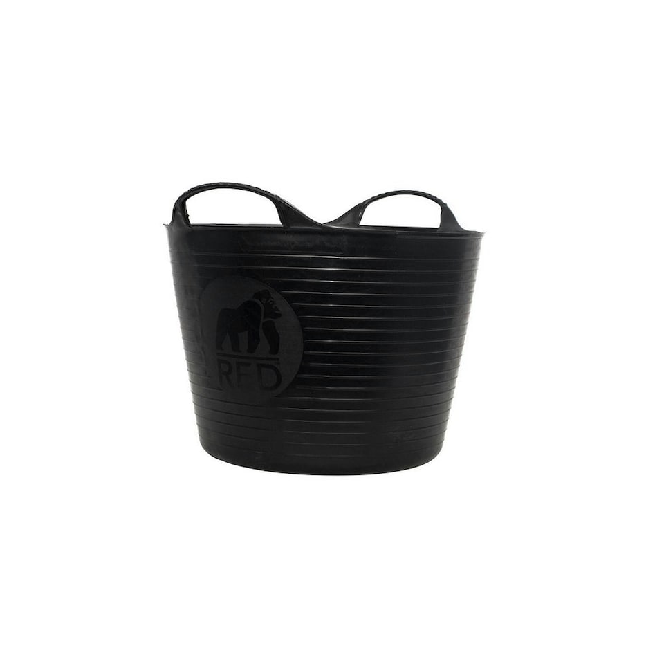 Red Gorilla Recycled Tub - Black - 75L