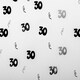 image 4 of 2x 14g 30th Black Happy Birthday Confetti