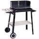 image 1 of Outsunny Charcoal BBQ Grill Trolley Barbecue Patio Outdoor Garden Heating Smoker