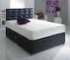 image 2 of Close Flame Hybrid Mattress - Soft Feel, Deep Quilted Plush Sleep Surface | White | Double