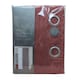 image 1 of Amberley Eyelet Thermal Door Curtain 66" x 84" - Terracotta