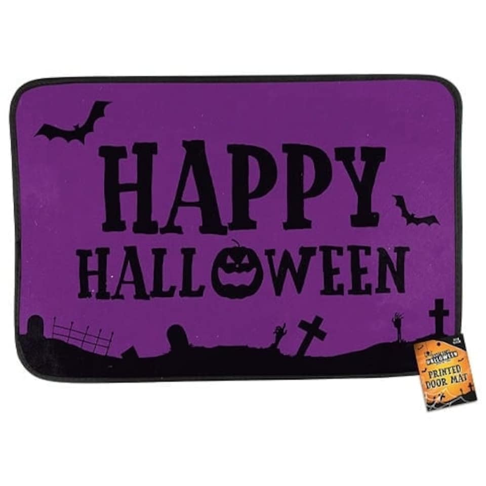 Happy Halloween Door Mat 60cm