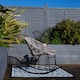 image 4 of Charles Bentley Zanzibar Rocking Chair Grey Rattan String Seat