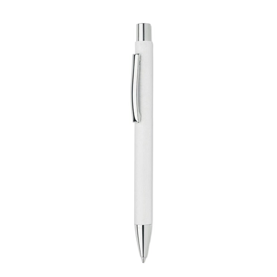 image 1 of MidOcean Olympia Ballpoint Pen - White - 14cm x 1.1cm