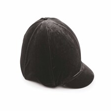 Shires Velveteen Hat Cover Black | 53-57CM