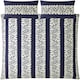image 4 of Sycamore Stripe Duvet Cover Set - Super King - Blue