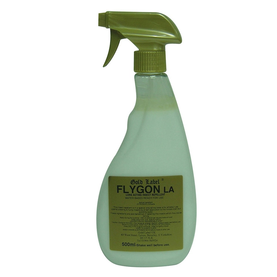 image 1 of Gold Label Flygon LA Spray For Horses 500ml