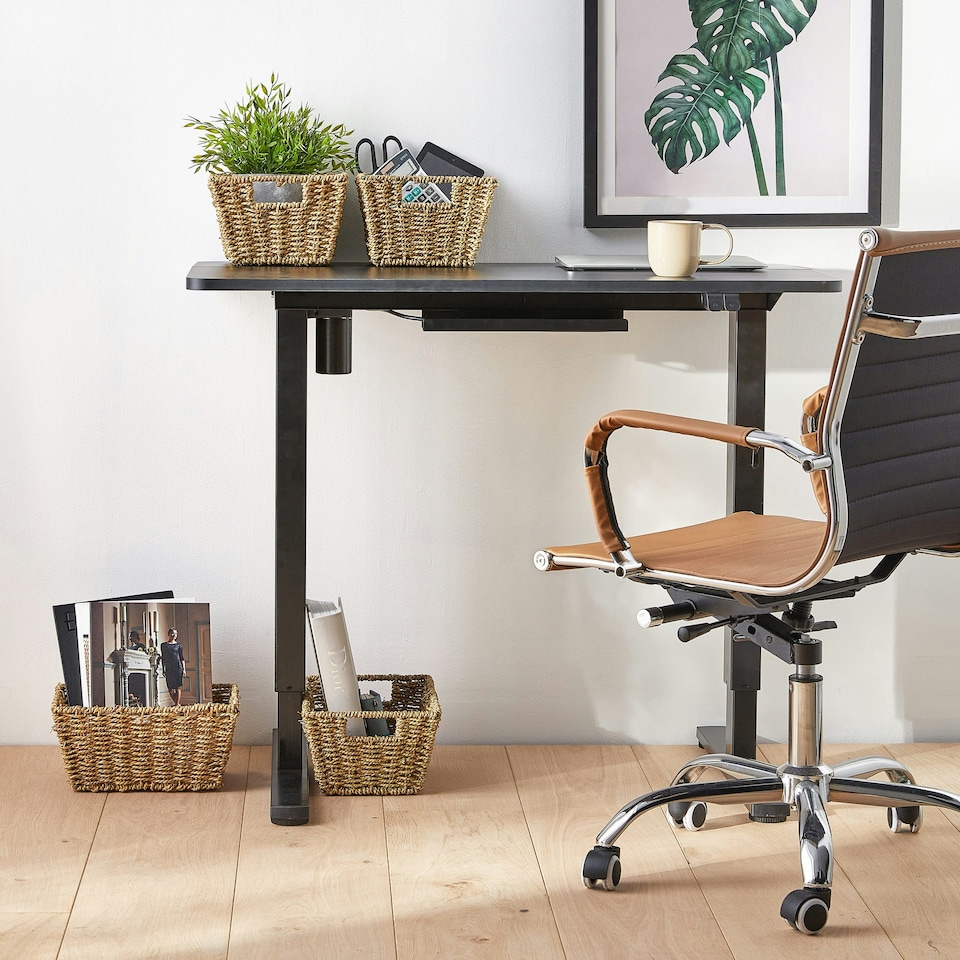 image 1 of VonHaus Storage Seagrass Baskets