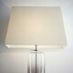 image 2 of 15" Modern Cream Rectangle Light Shade for Ceiling Cream