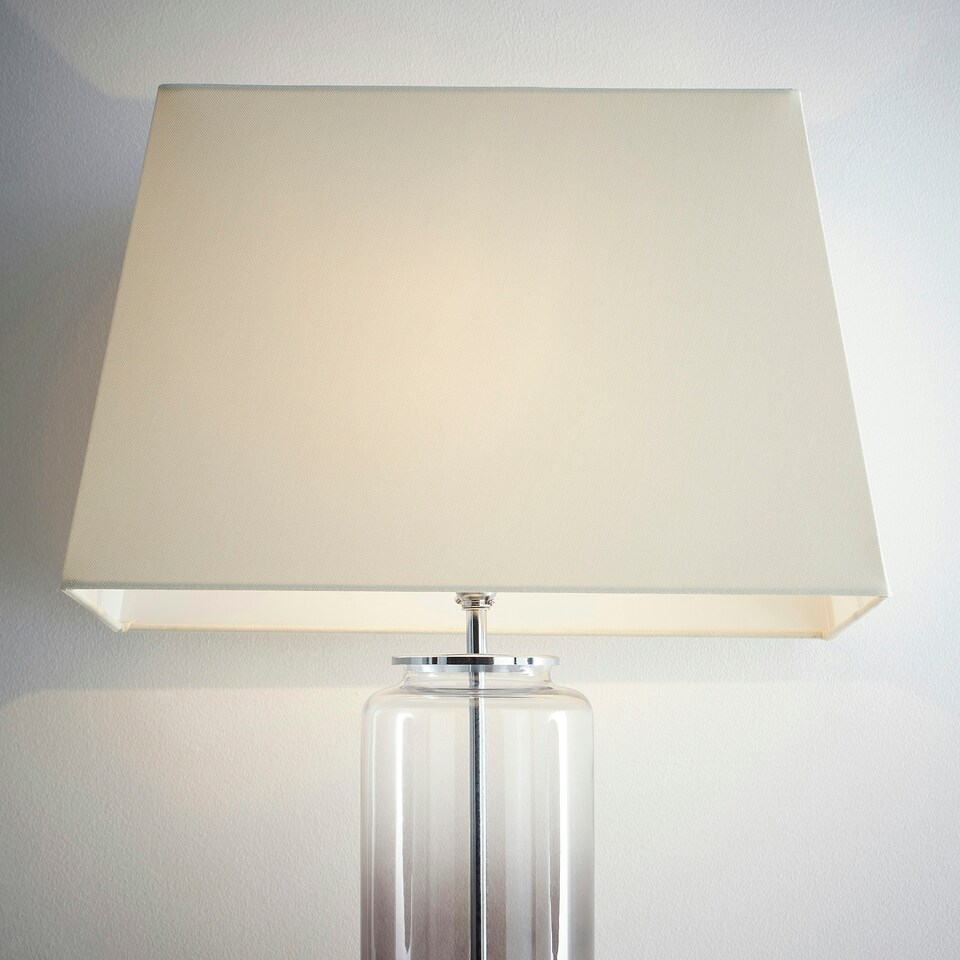image 1 of 15" Modern Cream Rectangle Light Shade for Ceiling Cream