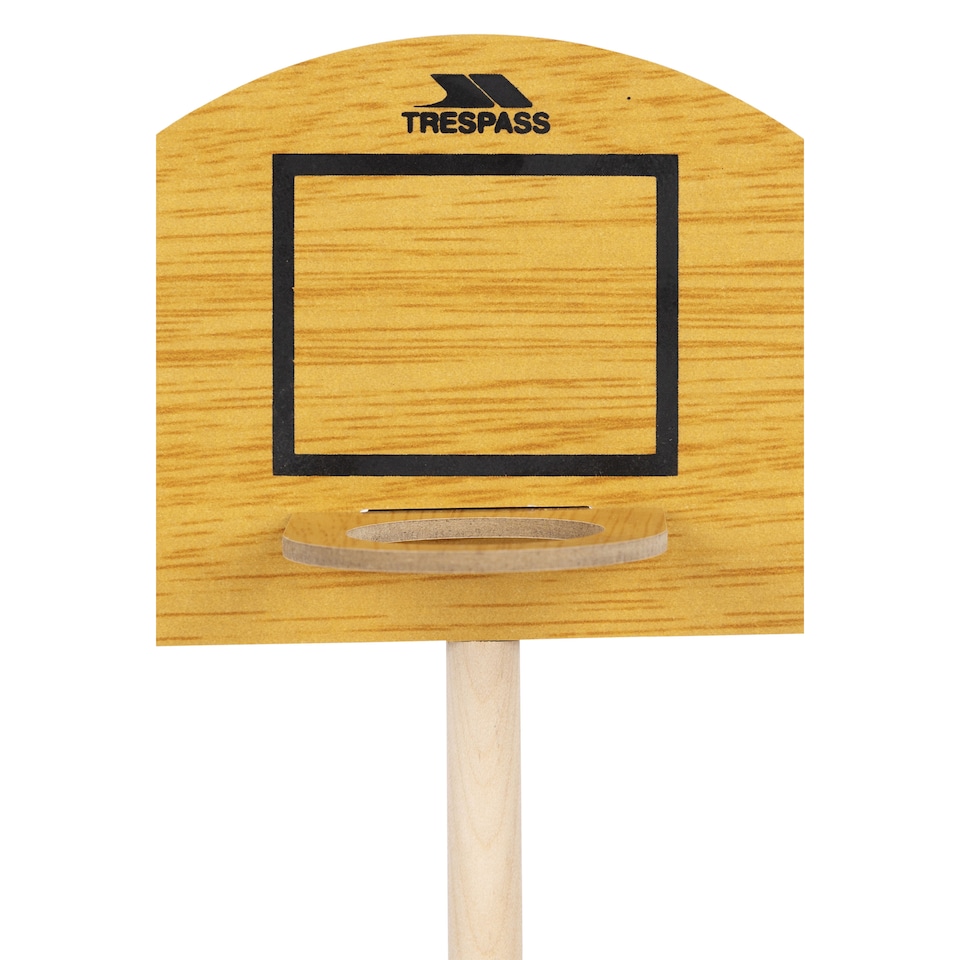 image 1 of Trespass Mini Basketball Table Toy | Bronze | Wood | One Size | 1