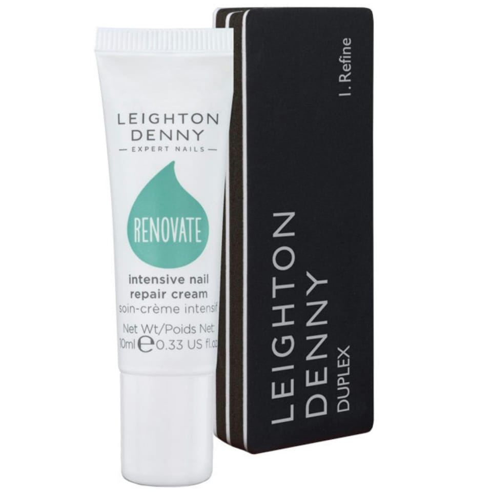 Leighton Denny Renovate Intensive Multi-Action Nail Repair Cream 10ml White