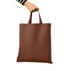image 2 of Nutshell Cotton Short Handle Shopper - Dark Brown - One Size Brown