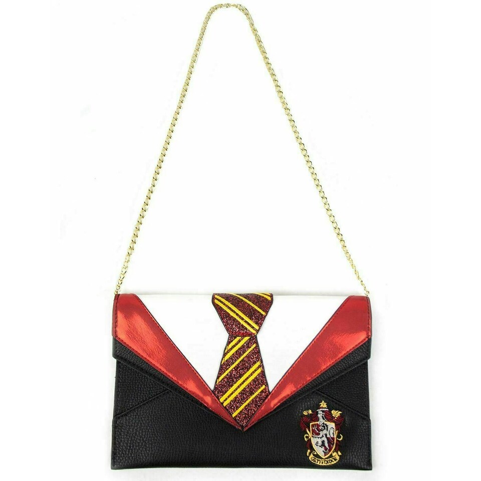image 1 of Danielle Nicole Womens/Ladies Gryffindor Uniform Harry Potter Clutch - Black - One Size Black