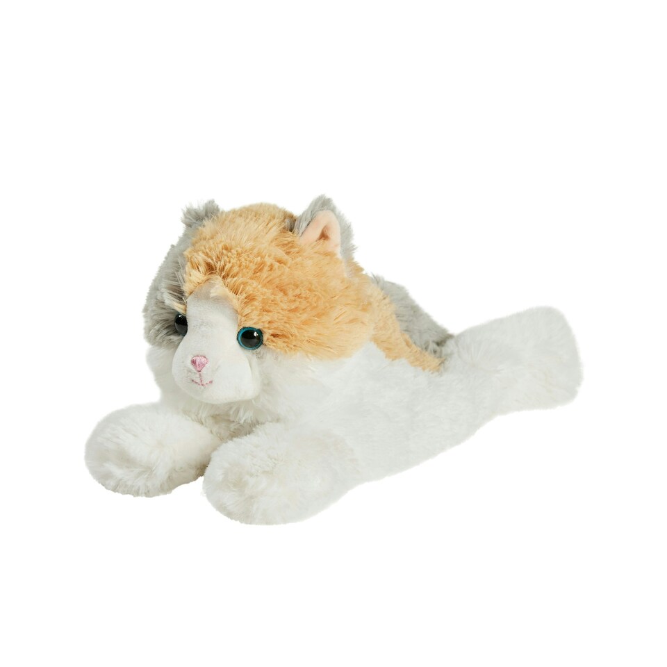image 1 of Warmies Plush Ginger Cat Microwavable Weighted Teddy