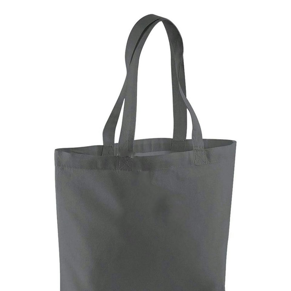 image 1 of Brand Lab Plain Organic Oversized Tote Bag - Mushroom - One Size Brown