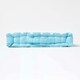 image 5 of Homescapes Cotton Blue Stars Floor Cushion - 40 x 40 cm | Blue | 40 x 40 cm