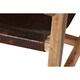 image 6 of Armchair Home ESPRIT Natural Dark brown Teak 68 x 86 x 86 cm N/A