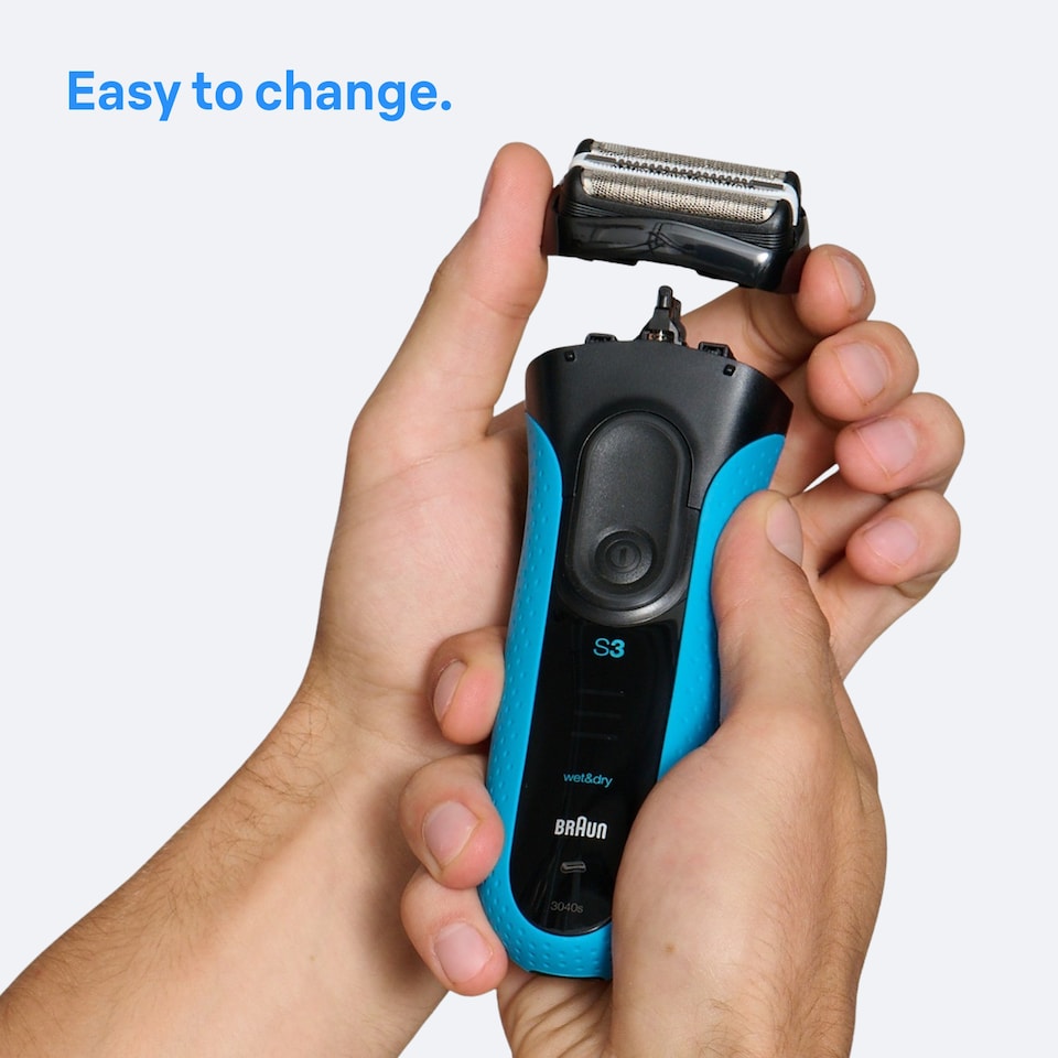 image 1 of Braun Series 3+ Electric Shaver ORIGINAL Replacement Head, 32B