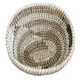 image 3 of Lidi Set Of Three Oval Straw Baskets Multi