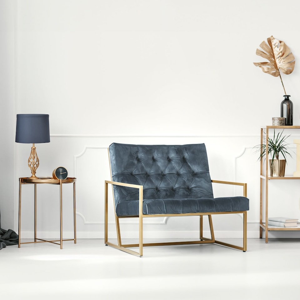 image 1 of Traditional Sleek Satin Gold Brass Table Lamp Base with Twist Metal Stem Design | Gold | Gold | 1
