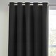 image 3 of furn. Dawn Blackout Black Eyelet Curtains (W)168cm x (D)137cm | Multi