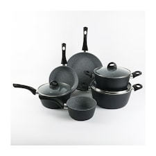 6-PC Forged Aluminium Induction Cookware Set