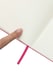 image 3 of A5 Cerise Pink Hardback Dotted Notebook Bullet Journal