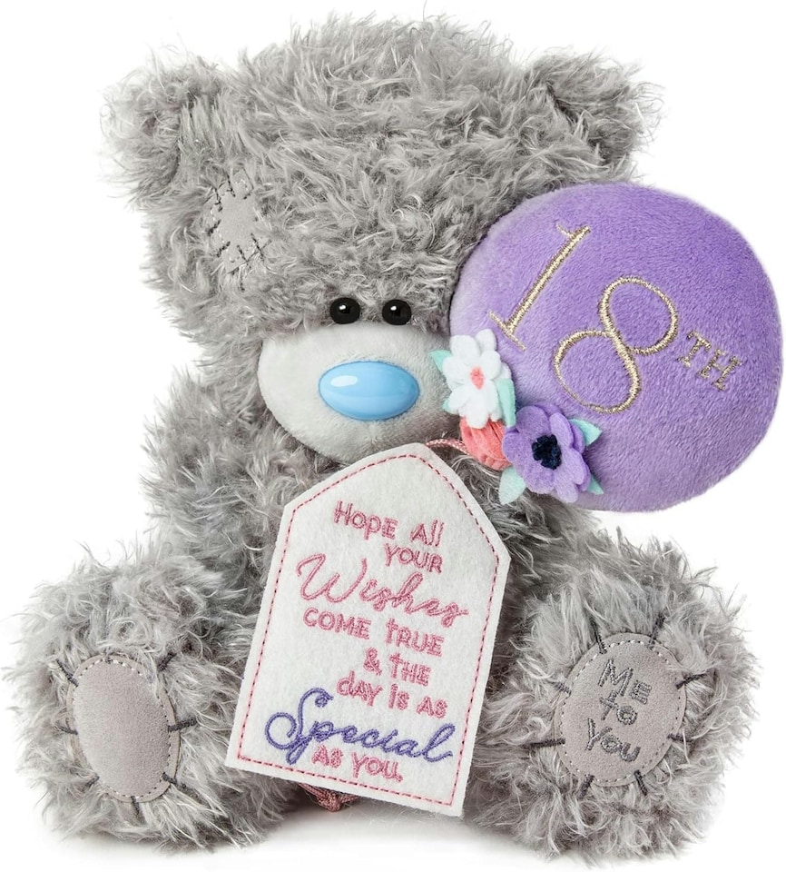 image 1 of Me To You Bear 9" 18th Birthday