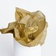 image 2 of Multipack of 9 Sheets of Tissue Paper | For Gift Wrapping/Crafting/Birthdays | For Him/Her | Gold Design Gold