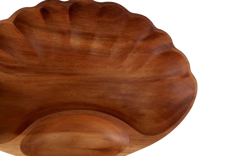 image 1 of Kora Acacia Chip and Dip Serving Dish